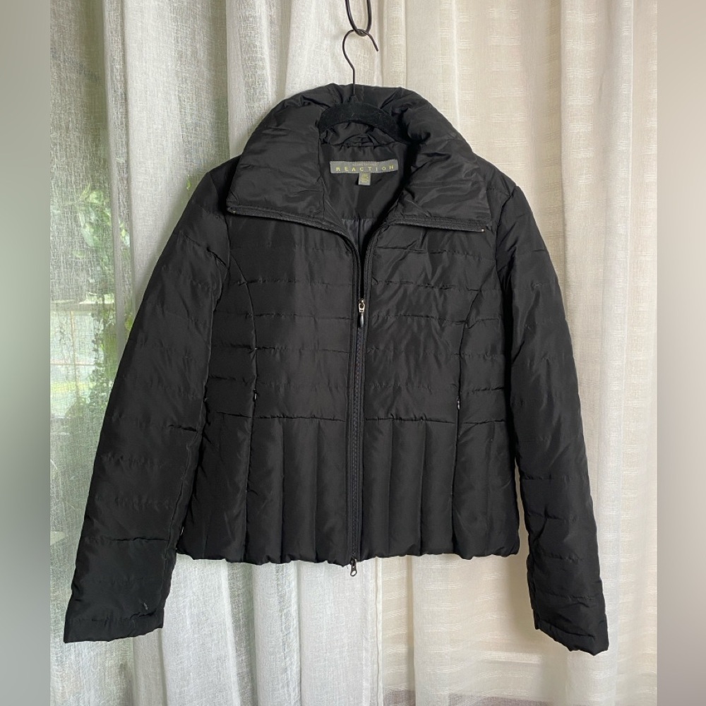 Women’s Kenneth Cole Reaction Black Down Puffer Large